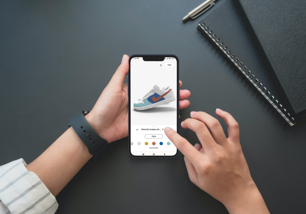 il configuratore di prodotto nike