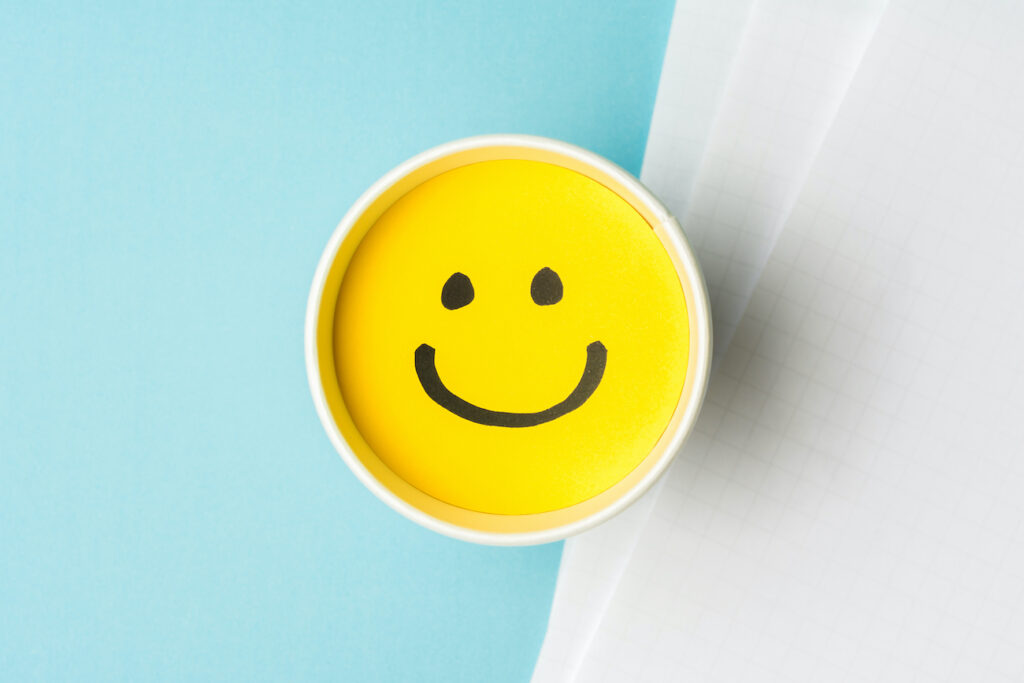 le skill del manager della felicità: smile giallo